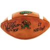 Image 1 : Rocky Bleier Signed Notre Dame Game Model Football W/ "67 ND Capt" Insc
