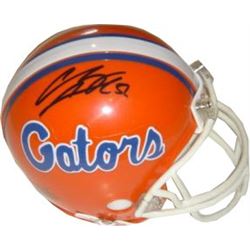 Channing Crowder Signed Florida Gators Replica Mini Helmet