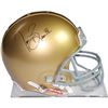 Image 1 : Tim Brown Signed Notre Dame Full Size Replica Helmet