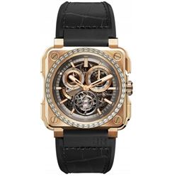 Bell &Amp; Ross  Aviation  BR-X1 Tourbillon Rose Gold  Men Watch