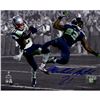 Image 1 : Malcolm Butler Signed Superbowl 49 INT Spotlight 8X10 Photo