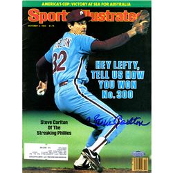 Steve Carlton Signed 10/3/83 Sports Illustrated Magazine