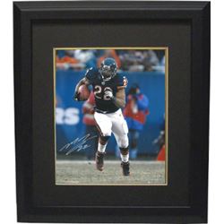 Matt Forte Signed Chicago Bears 16X20 Photo Custom Framed