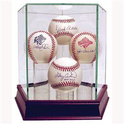 Glass Quad Baseball Case (O)