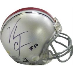 Vernon Gholston Signed Ohio State Buckeyes Replica Mini Helmet