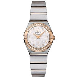 Omega  Constellation Brushed Quartz 24Mm  Women Watch