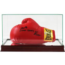 Glass Single Boxing Glove And Cleat/Shoe Display Case (O)