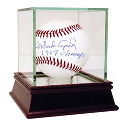 Orlando Cepeda MLB Baseball W/" 67 Champs" Insc (MLB Auth)