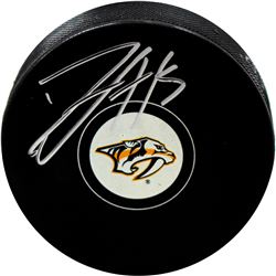Michael Del Zotto Signed Nashville Predators Puck