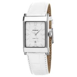 Eterna  1935  Swiss Automatic White Leather  Women Watch