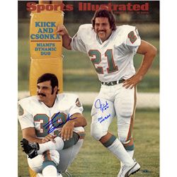 Larry Csonka And Jim Kiick Signed Dual Dolphins Sports Illustrated Cover W/  Still Undeafeated Inscr