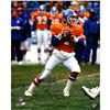 Image 1 : John Elway Signed Vertical In Pocket Old Uniform 16X20 Photo