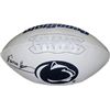 Image 1 : Franco Harris Signed Penn State Nittany Lions White Logo Football Minor Spot