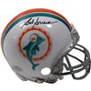 Image 1 : Bob Griese Signed Miami Dolphins Throwback Mini Helmet