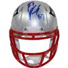 Image 1 : Rob Gronkowski Signed New England Patriots Riddell Speed Mini Helmet