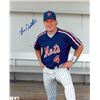 Image 1 : Lenny Dykstra Signed New York Mets 8X10 Photo (Blue Jersey)