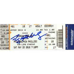 Roy Halladay PG Commemorative Ticket: 05/29/10 Marlins Vs Phillies (MLB Auth)