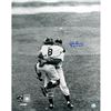 Image 1 : Don Larsen Signed Perfect Game Hug B/W 16X20 Photo W/ PG Insc