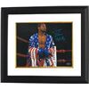 Image 1 : Sugar Shane Mosley Signed Boxing 8X10 Photo Custom Framed W/ Flag