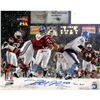 Image 1 : Rob Ninkovich Signed New England Patriots Vs Oilers In Snow 16X20 Photo W/ "Snow Sack"Insc.