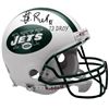 Image 1 : Sheldon Richardson Signed New York Jets Authentic Full Size Helmet  W/ "2013 DROY" Insc.