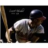 Image 1 : Frank Robinson Signed Batting Close Up 16X20 Photo W/ HOF Insc