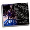Image 1 : Dennis Rodman Facsimile The Bad Boys Story Stretched  16X20 Canvas