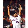 Image 1 : Francisco Rodriguez Mets Home Point To Sky 8X10 Photo (MLB Auth)
