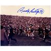 Image 1 : Rudy Ruettiger Signed Carry Off Field Vertical 8X10 Photo