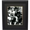 Image 1 : Mike Ditka Signed Chicago Bears Player Vintage B&W 8X10 Photo Custom Framed (Silver Sig With George 