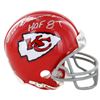 Image 1 : Len Dawson Signed Kansas City Chiefs Replica Mini Helmet HOF 87- Steiner Hologram