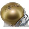 Image 1 : Justin Tuck Notre Dame Full Size Helmet W/ ND 24.5 Rec. Sack's