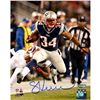 Image 1 : Shane Vereen Close Up  Running With Ball Signed 8X10 Photo ( New England Picture Auth)