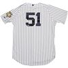 Image 1 : Bernie Williams Signed Majestic Authentic Jersey With Retirement Patch (MLB Auth)