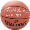 Image 1 : Earl Monroe Signed NBA Game Ball “ Earl The Pearl Monroe, HOF 1990 Insc.