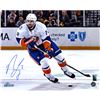 Nick Leddy Signed New York Islanders White Jersey 16X20 Photo