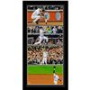Image 1 : Derek Jeter Farewell Captain Story Board Framed 10X20 4 Photo Collage