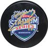 Image 1 : Zach Parise Signed 2016 Stadium Series Minnesota Logo Official Puck