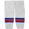 Randomly Selected New York Rangers Game Used White Socks (Pair)