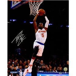 Tim Hardaway Jr Signed Two Handed Dunk 16X20 Photo