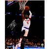 Image 1 : Tim Hardaway Jr Signed Two Handed Dunk 16X20 Photo