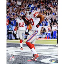 Victor Cruz Signed Salsa 16X20 Photo