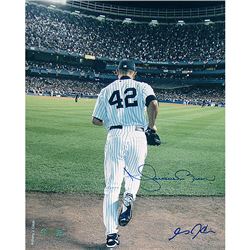 Mariano Rivera Signed 2006 Entering The Game Color 8X10 Photo (Signed By Causi)