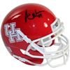 Image 1 : Andre Ware Signed Houston Cougars Schutt Mini Helmet W/ "'89" Insc.