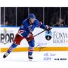 Image 1 : Kevin Hayes Signed Skating 16X20 Photo W/ "NHL Debut 10/12/14" Insc