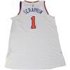 Kevin Seraphin New York Knicks 2015-16 Game Used #1 White Jersey (12/16/2015 Vs. Minnesota Timberwol