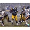 Image 1 : Jerome Bettis Pittsburgh Steelers Signed Rushing In Snow 16X20 Photo (AJ Sports Auth)