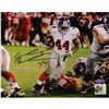 Image 1 : Ahmad Bradshaw Run 2012 NFC Championship Game Signed Horizontal 8X10 Photo