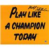 Image 1 : Michael Stonebreaker Signed Notre Dame "Play Like A Champion" 8X10 Photo