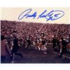 Image 1 : Rudy Ruettiger Signed Carry Off Horizontal 8X10 Photo (Signed In Blue)